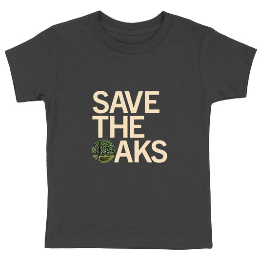 SAVE THE OAKS (kids, black)